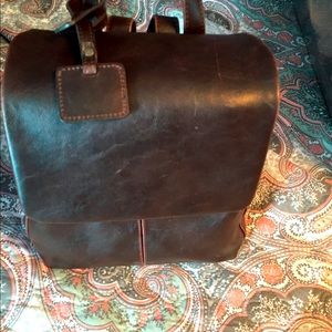 Liz Claiborne leather backpack